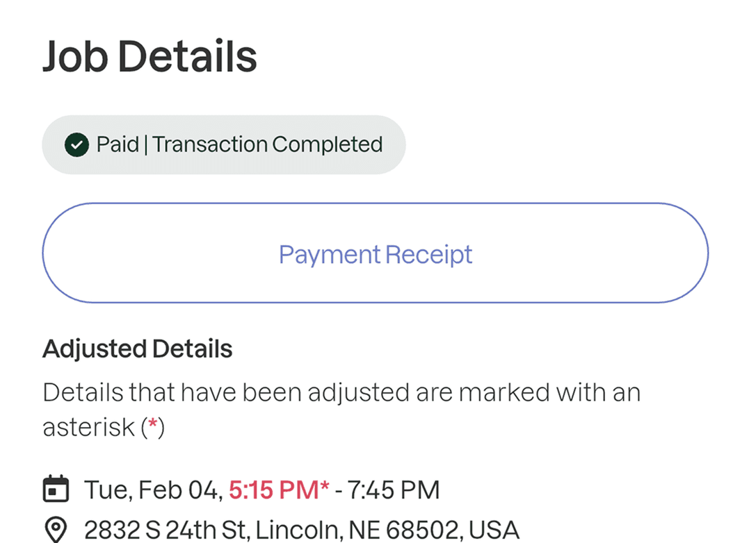 SitterSync savings dashboard
