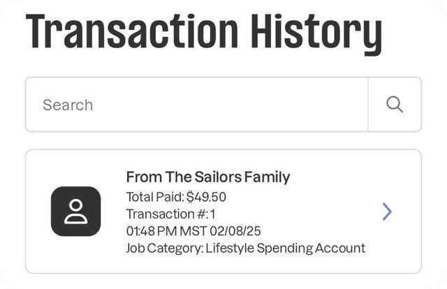 Track your earnings