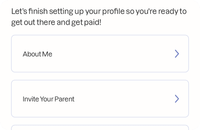 Set up your profile